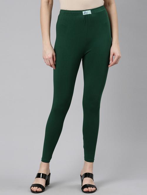 green cotton leggings - 19719944 - Very Small Image - 1