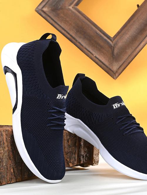 navy blue lace up casual shoe - 19720457 - Very Small Image - 1