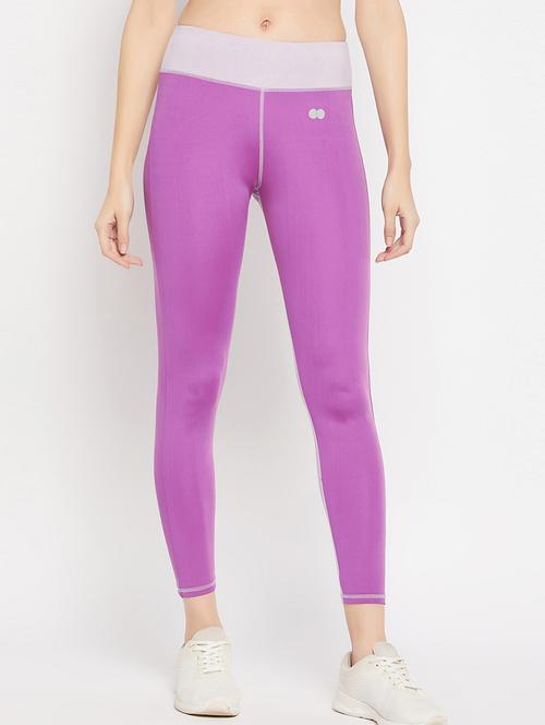 color block ankle length legging - 19720562 - Very Small Image - 1