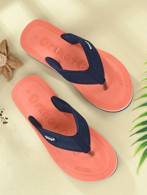 orange textured slippers - 19720919 - Very Small Image - 1
