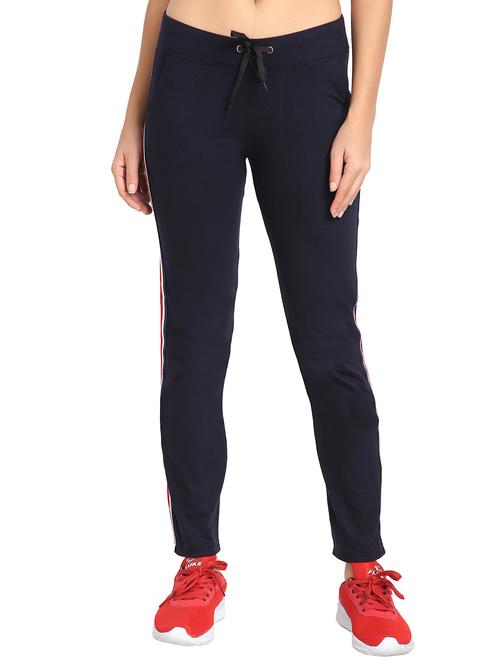 solids cotton track pant - 19722363 - Very Small Image - 1