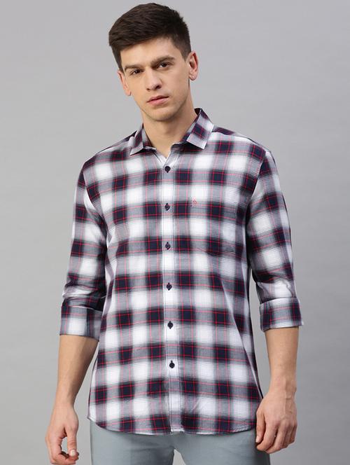 mens checks casual shirt - 19722614 - Very Small Image - 1