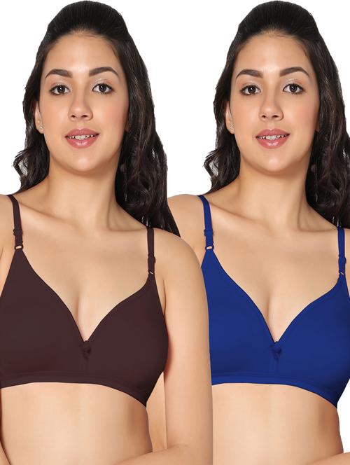 pack of 2 solid t-shirt bra - 19723935 - Very Small Image - 1