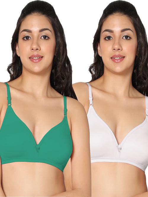 pack of 2 solid t-shirt bra - 19723949 - Very Small Image - 1