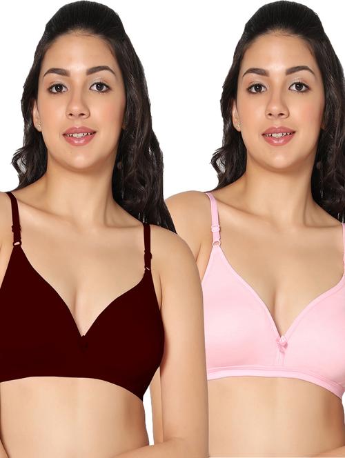 pack of 2 solid t-shirt bra - 19723953 - Very Small Image - 1