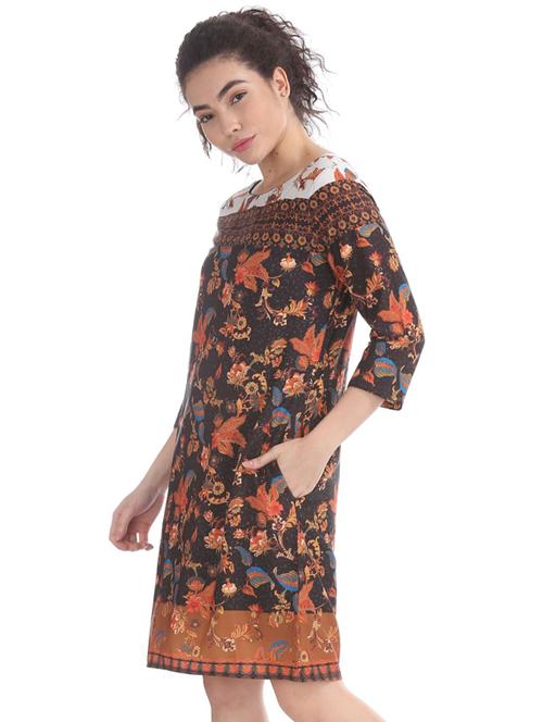 women's shift floral dress - 19724384 - Very Small Image - 1
