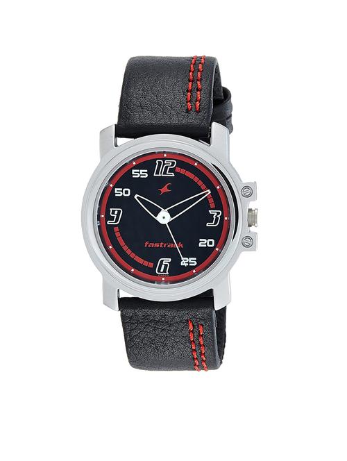 fastrack analog black dial women's watch - 19735828 - Very Small Image - 1
