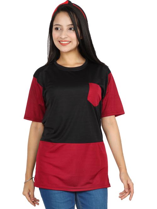 multi colored polyester regular tshirt - 19737451 - Very Small Image - 1