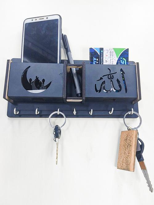 navy blue cut work lycra keyholder - 19738992 - Very Small Image - 1