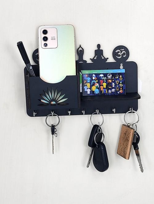 navy blue cut work lycra keyholder - 19738997 - Very Small Image - 1