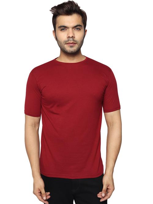 round neck solid regular t-shirt - 19741652 - Very Small Image - 1