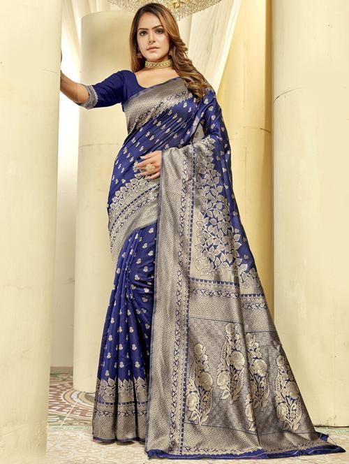 self designed woven saree - 19744111 - Very Small Image - 1