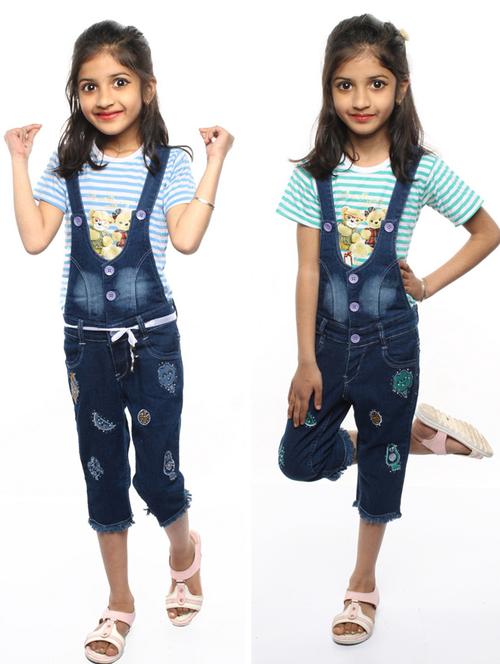 pack of 2 dungaree - 19745965 - Very Small Image - 1