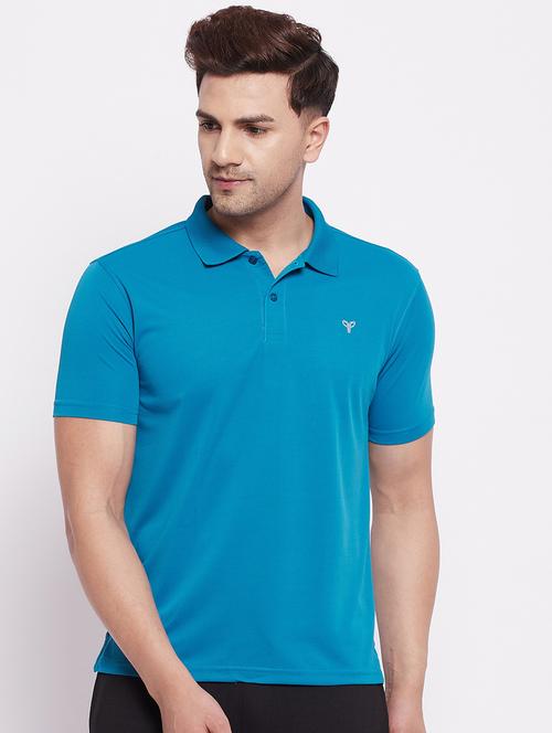 polo neck solid polo t-shirt - 19747440 - Very Small Image - 1
