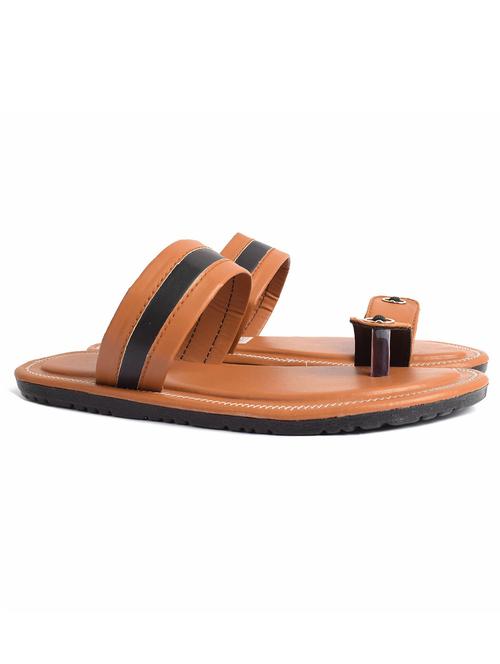 leatherette slip on slippers - 19747553 - Very Small Image - 1