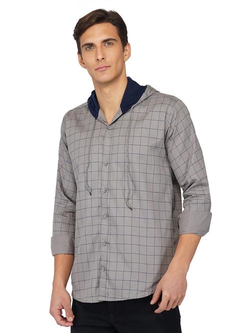 mens checks casual shirt - 19748769 - Very Small Image - 1