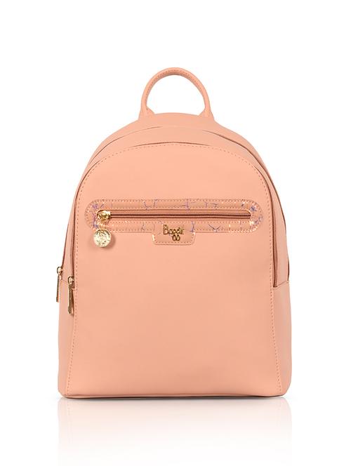 pink cotton polyester blend regular backpack - 19750580 - Very Small Image - 1