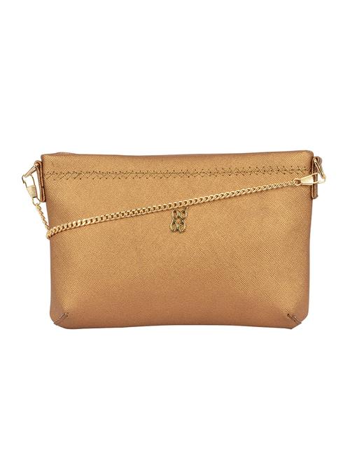 beige cotton polyester blend sling bag - 19750616 - Very Small Image - 1