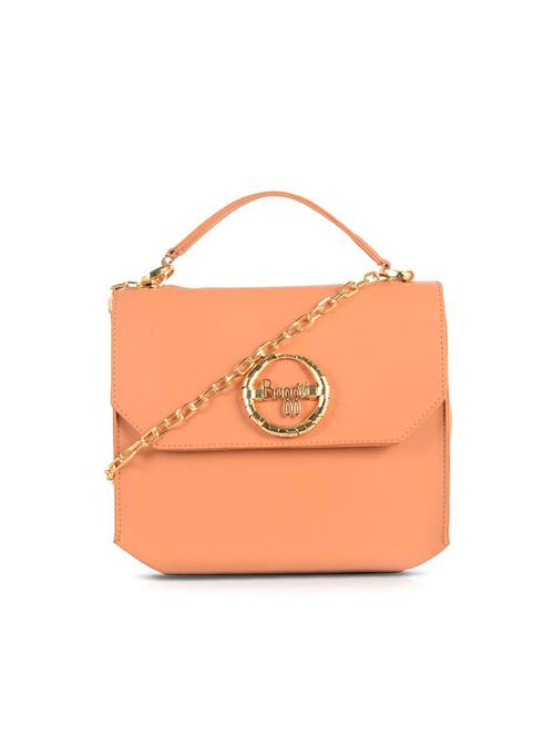 orange cotton polyester blend regular satchel - 19750835 - Very Small Image - 1