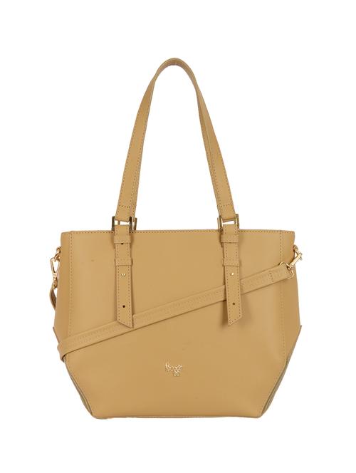 beige cotton polyester blend handbag - 19750843 - Very Small Image - 1