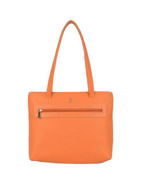 orange cotton polyester blend regular tote - 19750974 - Very Small Image - 1
