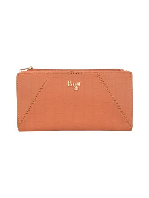 tan cotton polyester blend wallet - 19751164 - Very Small Image - 1