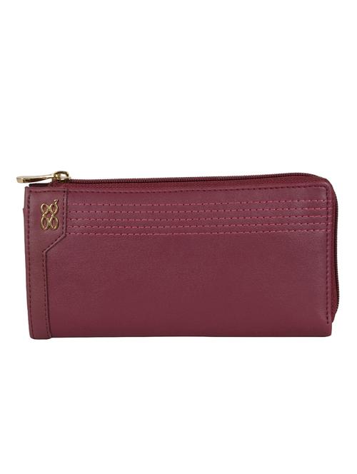 red cotton polyester blend wallet - 19751239 - Very Small Image - 1