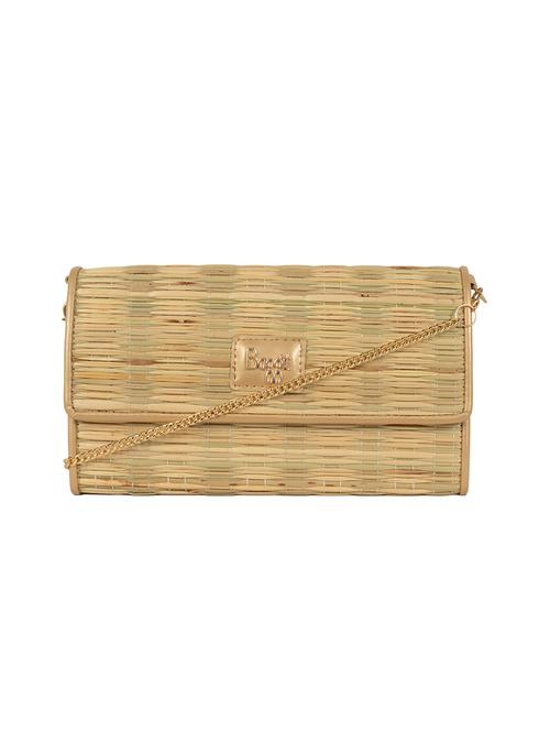 beige cotton polyester blend wallet - 19751298 - Very Small Image - 1