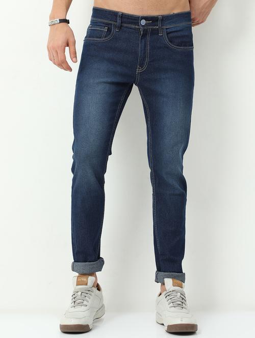 mens slim fit plain jeans - 19751422 - Very Small Image - 1