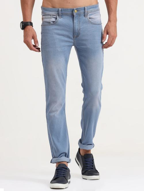 mens slim fit plain jeans - 19751440 - Very Small Image - 1