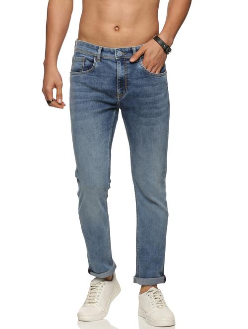 mens slim fit plain jeans - 19751456 - Very Small Image - 1