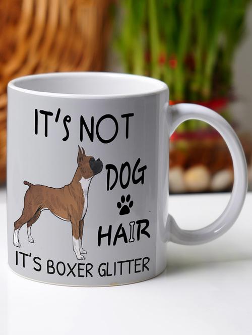 crazy corner pomeranian printed mug - 19751700 - Very Small Image - 1