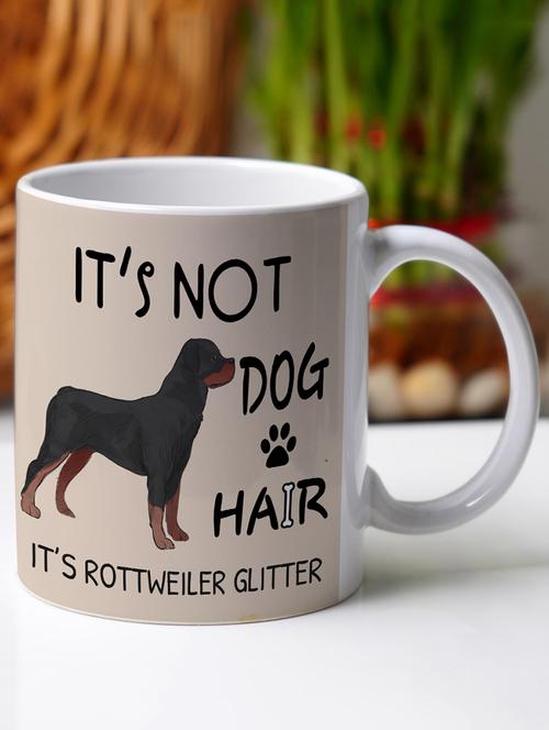 crazy corner pomeranian printed mug - 19751701 - Very Small Image - 1
