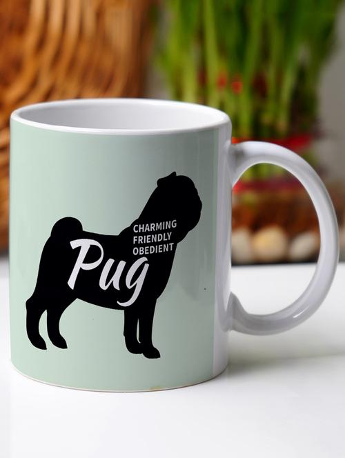 crazy corner pomeranian printed mug - 19751777 - Very Small Image - 1