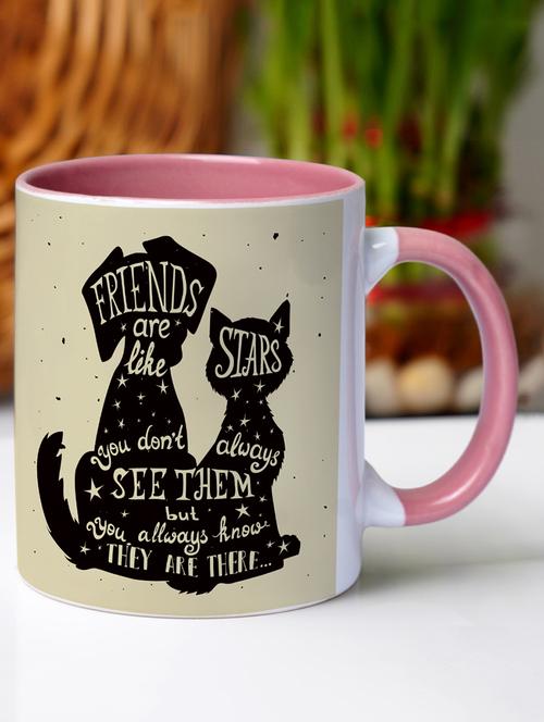 crazy corner pomeranian printed mug - 19751840 - Very Small Image - 1