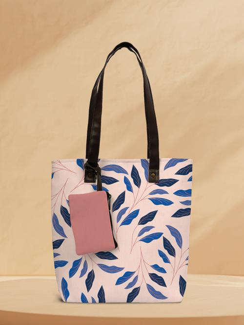 printed canvas regular tote - 19753058 - Very Small Image - 1