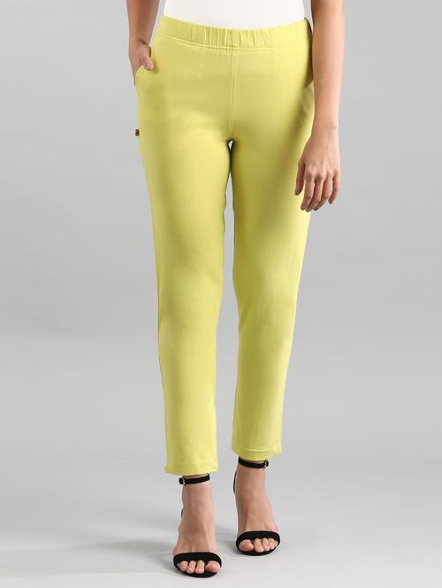 women solids ankle length trousers - 19753084 - Very Small Image - 1