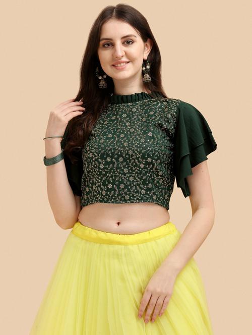 self design crop top - 19755812 - Very Small Image - 1