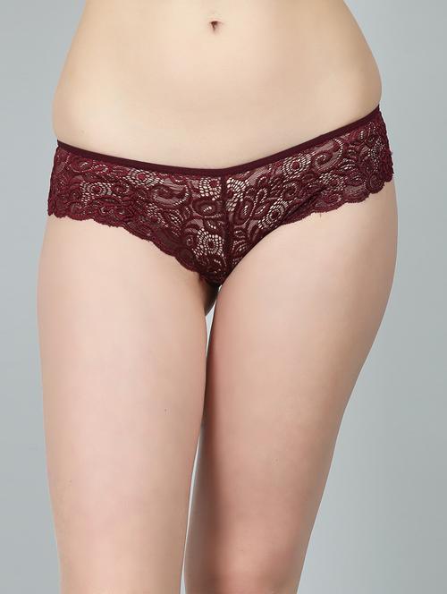 red nylon bikini panty - 19756070 - Very Small Image - 1