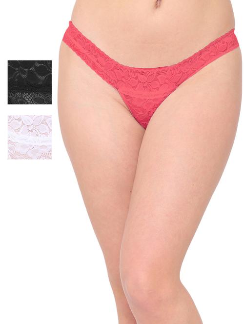 pack of 3 thongs panty - 19756199 - Very Small Image - 1