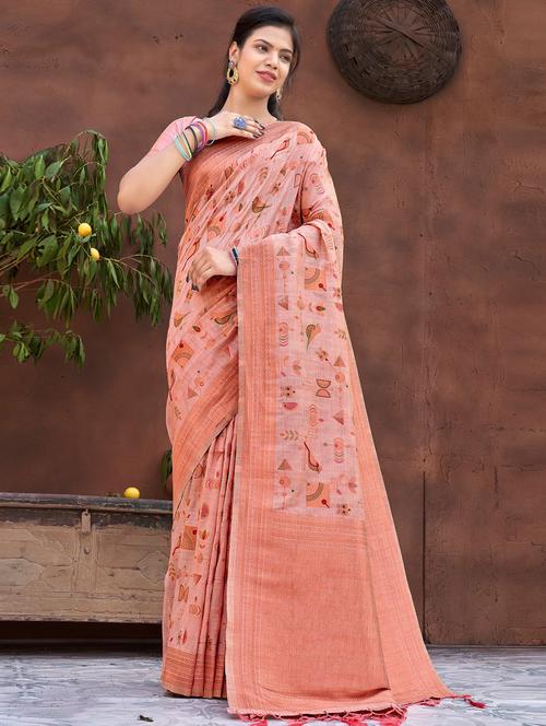 women's banarasi saree - 19757124 - Very Small Image - 1