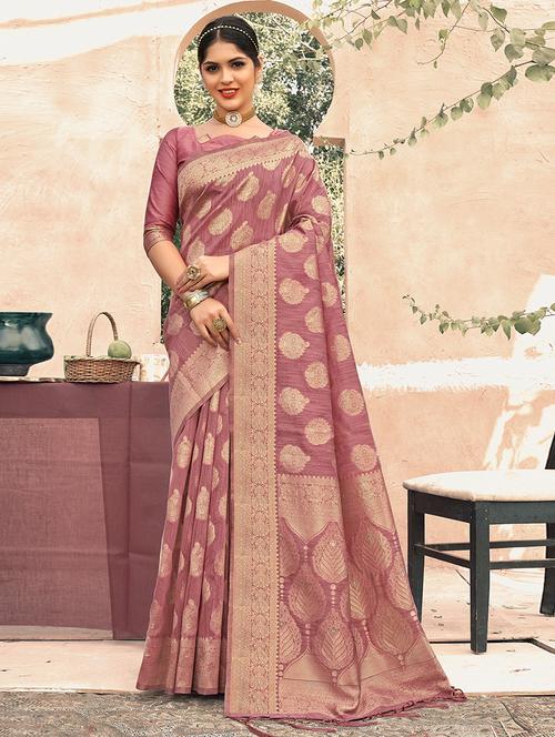 women's banarasi saree - 19757141 - Very Small Image - 1