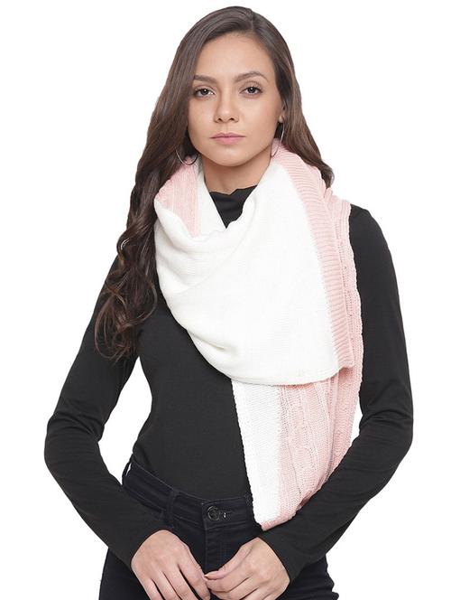 pink wool stole - 19761874 - Very Small Image - 1