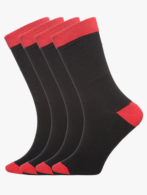 pack of 4 solid socks - 19762428 - Very Small Image - 1