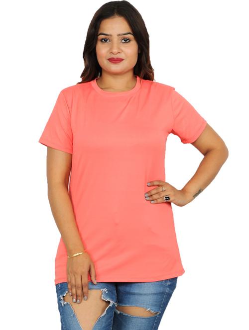 orange solid regular tee - 19769794 - Very Small Image - 1