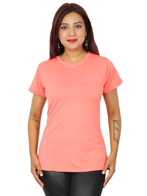 orange solid regular tee - 19769795 - Very Small Image - 1