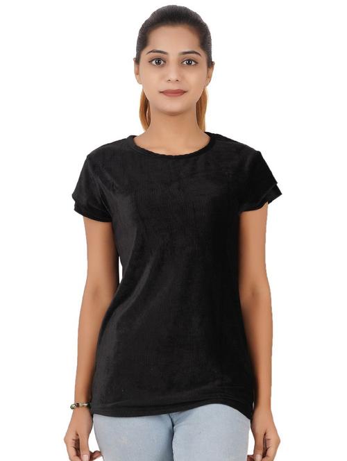 women's plain round neck t-shirt - 19770432 - Very Small Image - 1