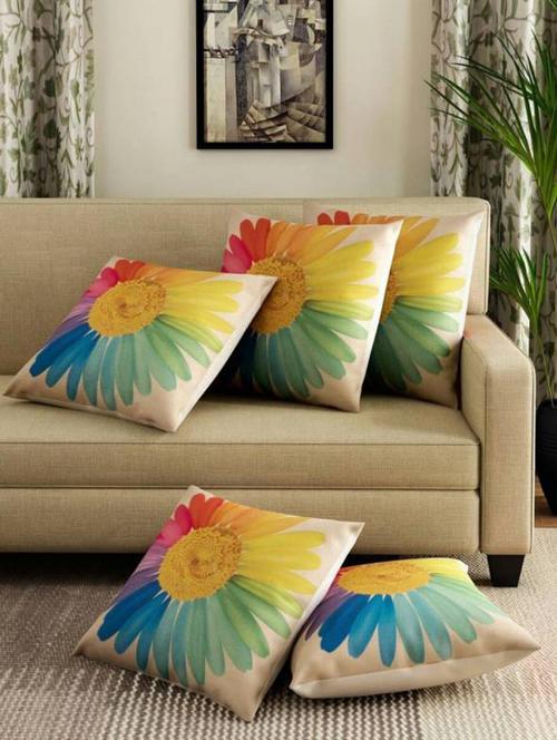 style your home present this is beautiful cushion with set of 5 cushion covers - 19770707 - Very Small Image - 1