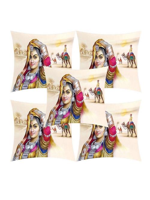style your home present this is beautiful cushion with set of 5 cushion covers - 19770710 - Very Small Image - 1