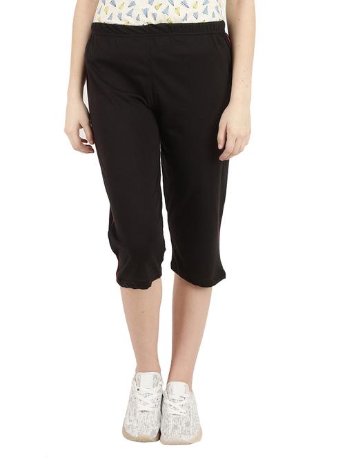 women mid-rise tapered regular capri - 19771597 - Very Small Image - 1